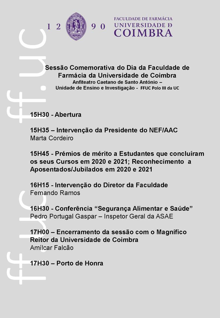 Dia da Faculdade de Farmácia
